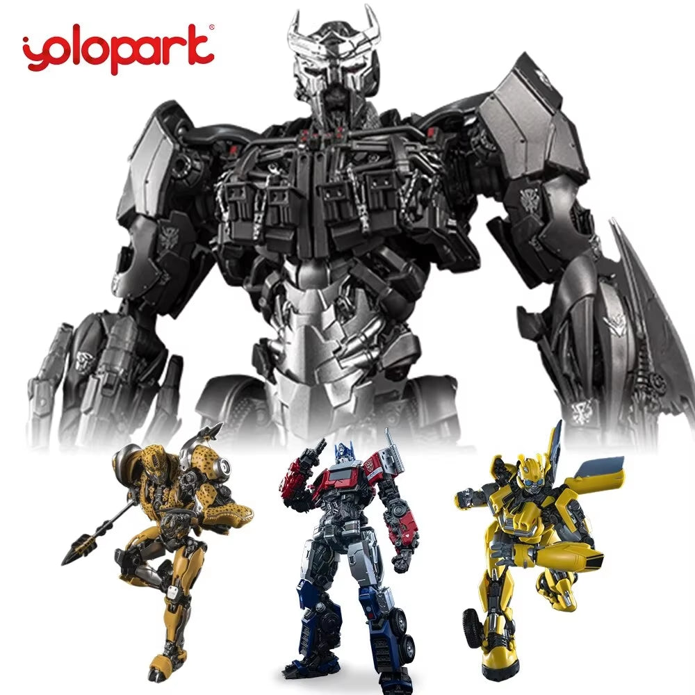 22Cm Scourge 18Cm Cheetor AMK SERIES Transformers Movie 7: Rise of the Beasts Model Kit Toys Model Figures Studio