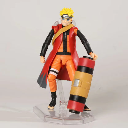 Shf Anime Naruto Figures Rasengan Uzumaki Naruto Jiraiya Action Figure Collection Doll Uchiha Sasuke Itachi Movable Model Toys