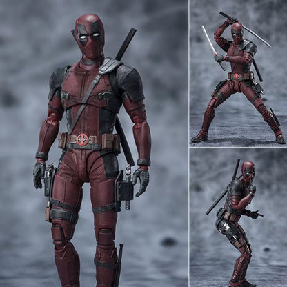 Original in Stock  S.H.Figuarts Deadpool 2: Deadpool SHF Deadpool 1.0 Action Figure PVC Boxed Toys Collectible Model