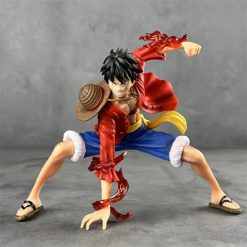 18Cm One Piece Luffy Figures Model Monkey D. Luffy Figures Action Figures One Piece Anime Model Pvc Doll Toys Boys Gift Items