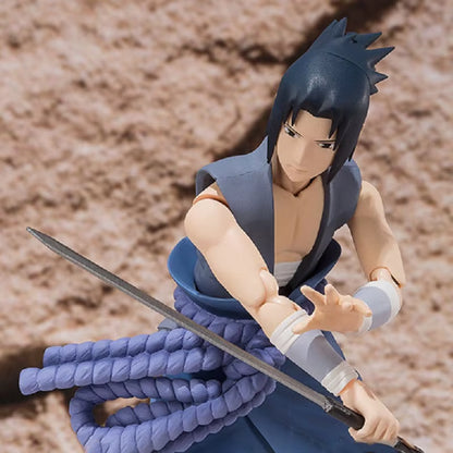 S.H.Figuarts Naruto Uchiha Itachi Sasuke Figure SHF Akatsuki Shippuden Action Figure Model Toys Joint Movable Desktop Ornament