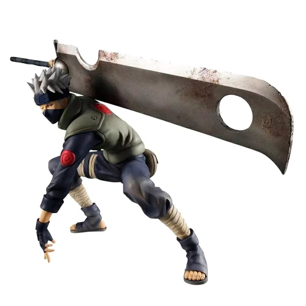 Anime Naruto Hatake Kakashi Figures NARUTO Accessories Action Figure Model Doll Cartoon Kids Children Toys Cool Birthday Gifts