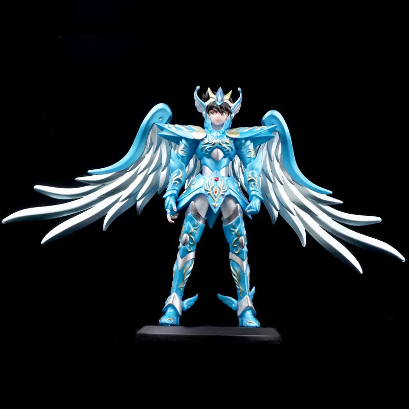 19CM Anime Saint Seiya Shiryuu Hyoga Shun Ikki Phoenix Figure Action Figures Knights of Zodiac Figures Great Toys Saint Seiya