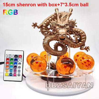 Anime  Z Shenron Lamp Super Saiyan Goku Action Figure  Shenlong Model Light Base Collection Gift