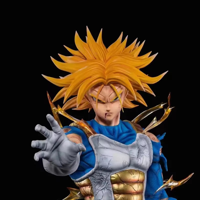 32Cm Dragon Ball Trunks Anime Figure Super Saiyan Action Figurines Statue Gk Dbz Pvc Collection Model Doll Children Toys Gift