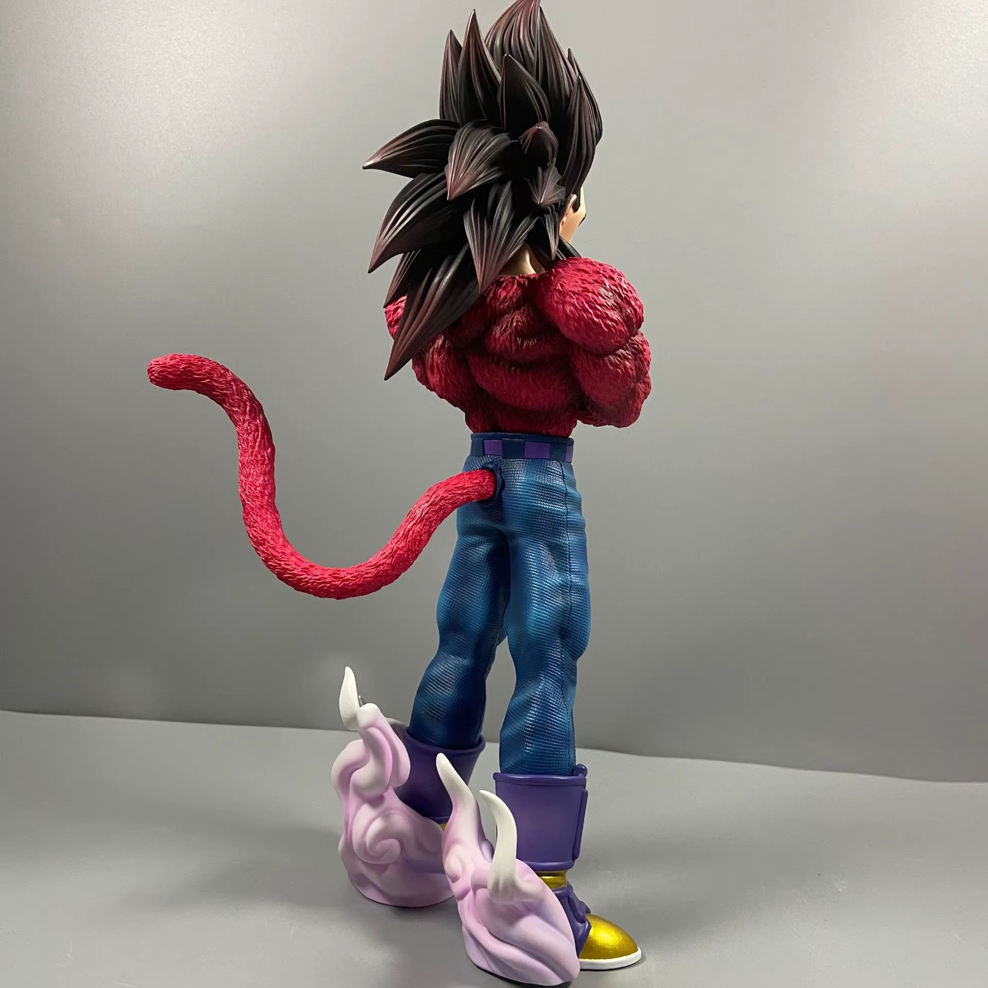 Dragon Ball Gk Violent Bear Super Four Vegeta Goku Pvc Figure Model Peripheral Doll Toy Table Decoration Creative Gift