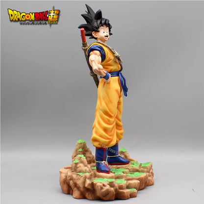 Dragon Ball Dream Sun Goku Somersault Cloud Super Saiyan Collection Figures Statue Anime Peripheral Model Ornaments Toy