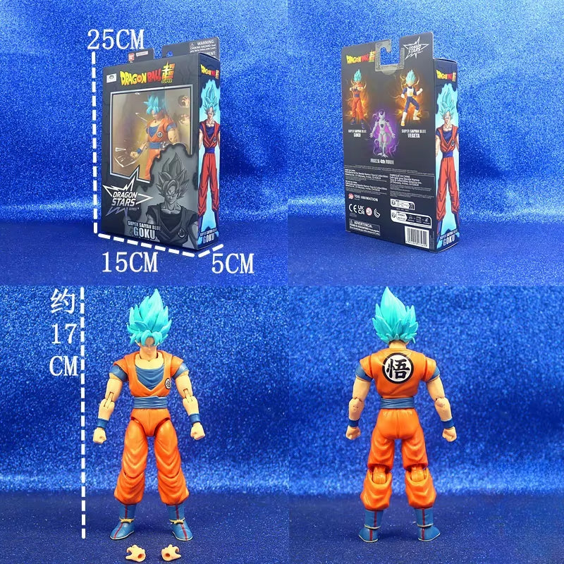 Original  in Stock Dragon Ball Super Dragon Star Super Saiyan Son Goku Mobile Birthday Gift Table Collection Model Toy