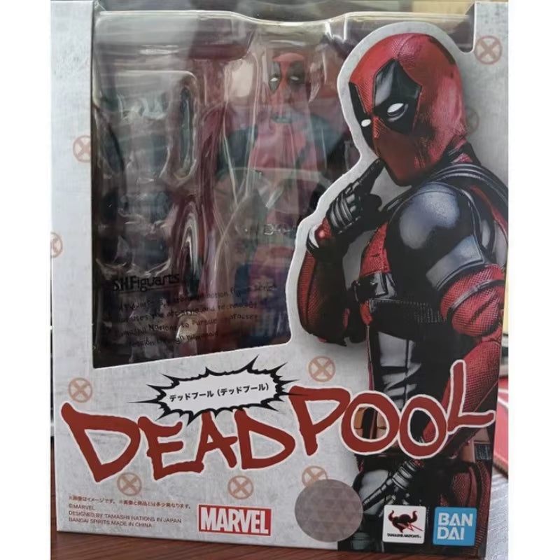 Original in Stock  S.H.Figuarts Deadpool 2: Deadpool SHF Deadpool 1.0 Action Figure PVC Boxed Toys Collectible Model