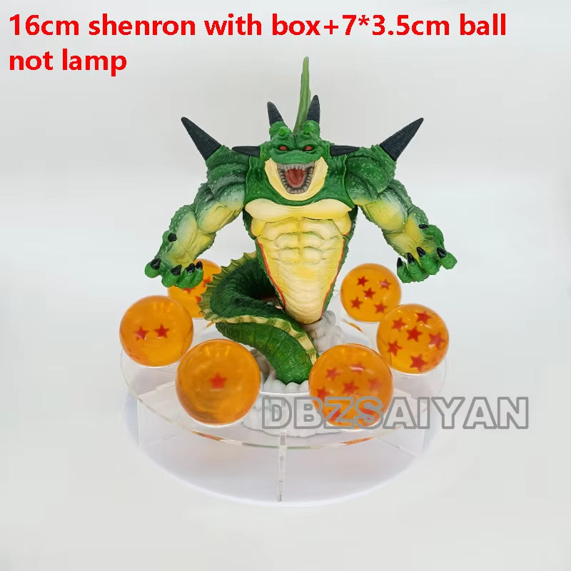 Anime  Z Shenron Lamp Super Saiyan Goku Action Figure  Shenlong Model Light Base Collection Gift