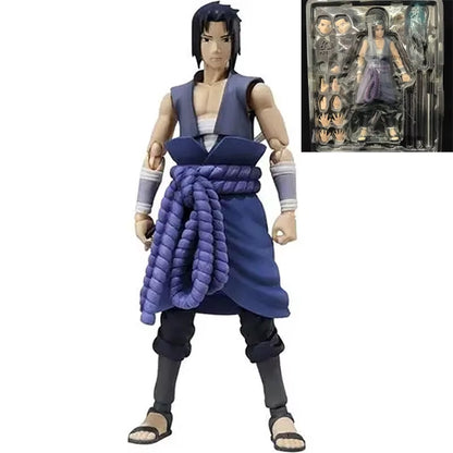 Shf Anime Naruto Figures Rasengan Uzumaki Naruto Jiraiya Action Figure Collection Doll Uchiha Sasuke Itachi Movable Model Toys