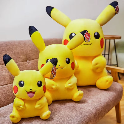 HQ Pikachu Pokemon Plush Toys Kawaii Pikachu Stuffed  for Kids Xmas Gift