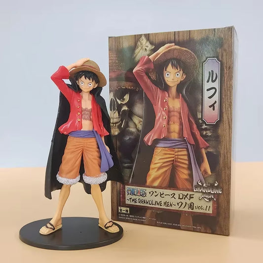 17Cm One Piece Luffy Figures Model Monkey D. Luffy 