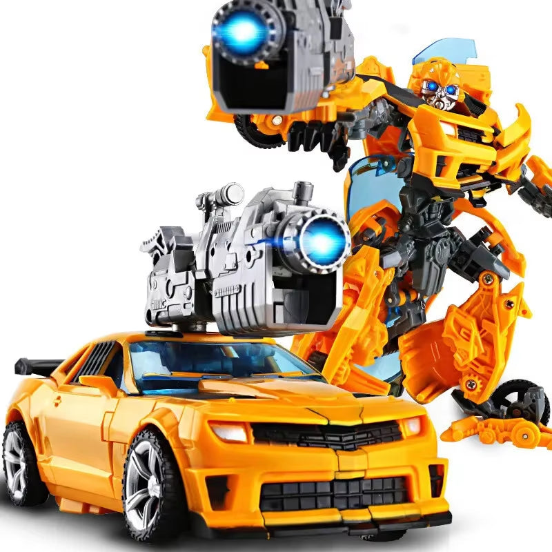 Transformation Toys Robot Car Alloy Commander Optimus Prime Action Figure Movie Series Children Birthday Gift