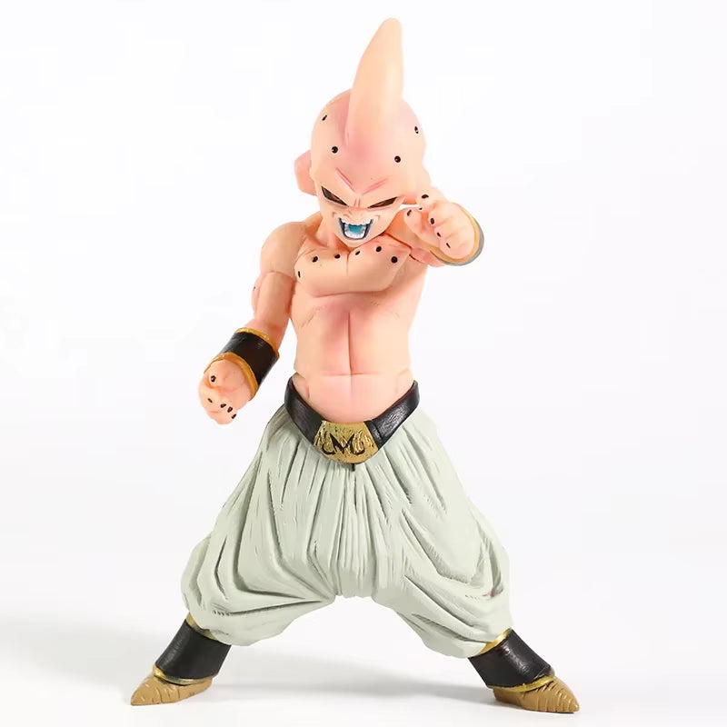 18Cm Anime Dragon Ball Action Figures Super Saiyan One Figures Buu PVC Model Toys Car Decoration Collection Toys for Kids Gifts