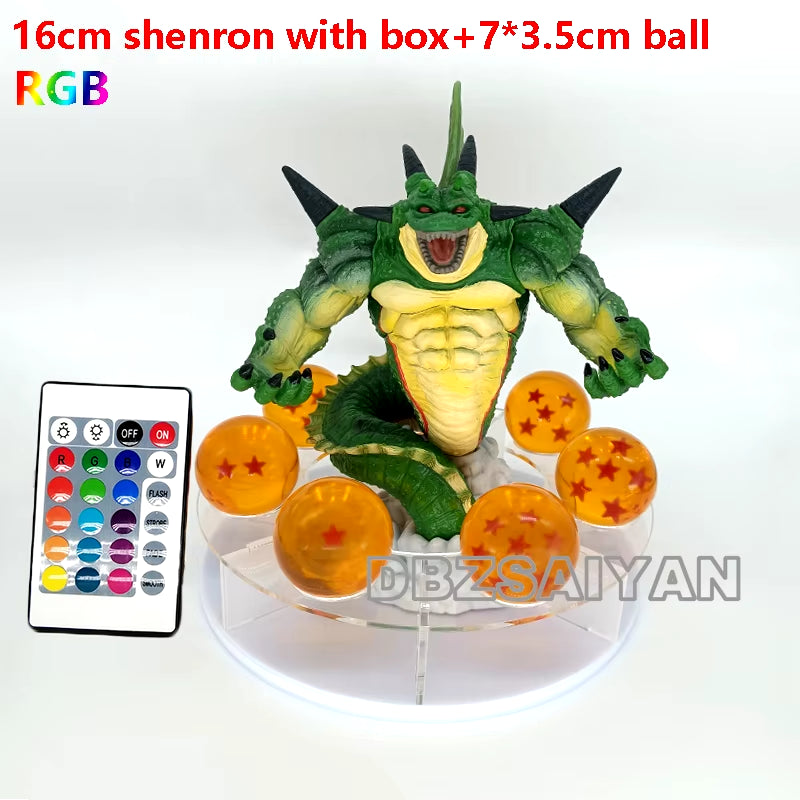 Anime  Z Shenron Lamp Super Saiyan Goku Action Figure  Shenlong Model Light Base Collection Gift