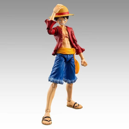 Anime One Piece Luffy Roronoa Zoro Portgas·D· Ace PVC Action Figure Toys Dolls 18Cm