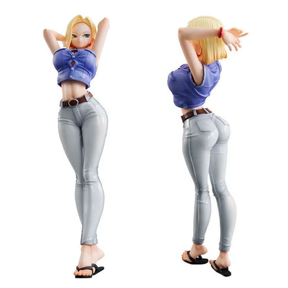 Dragon Ball Lazuli Android Action Figure Toys Collection Sexy Doll for Adult Bookshelf Ornament Birthday Present