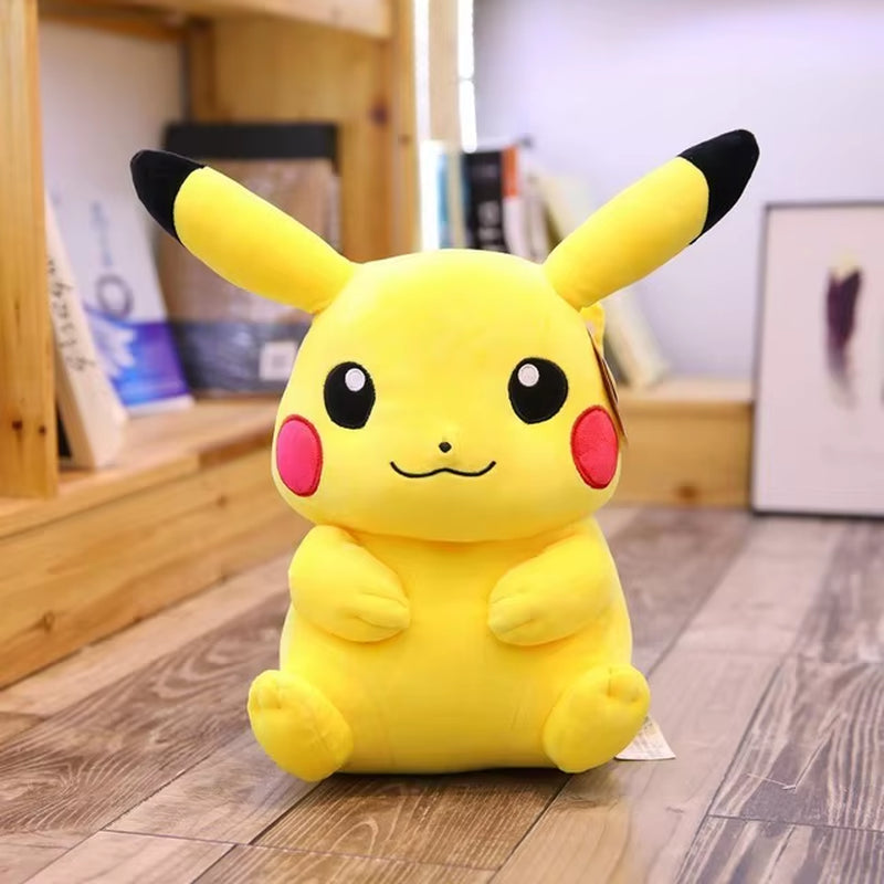 HQ Pikachu Pokemon Plush Toys Kawaii Pikachu Stuffed  for Kids Xmas Gift