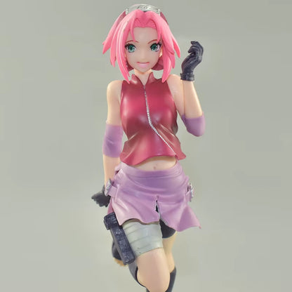 Naruto Shippuden Action Figures Haruno Sakura PVC Figure Toy Collection Model Figurine 22CM