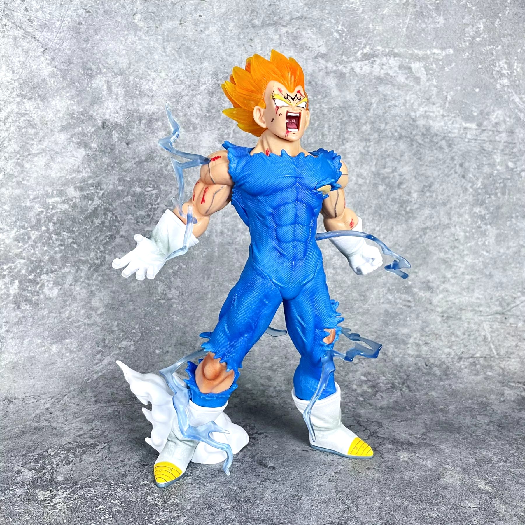 27Cm Dragon Ball Self Destructing Vegeta Demonized Vegeta Action Figurin Model Pvc Statue Doll Statue Model Collection Toys Gift