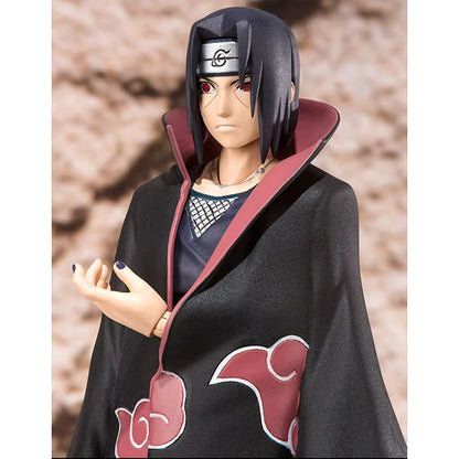 S.H.Figuarts Naruto Uchiha Itachi Sasuke Figure SHF Akatsuki Shippuden Action Figure Model Toys Joint Movable Desktop Ornament