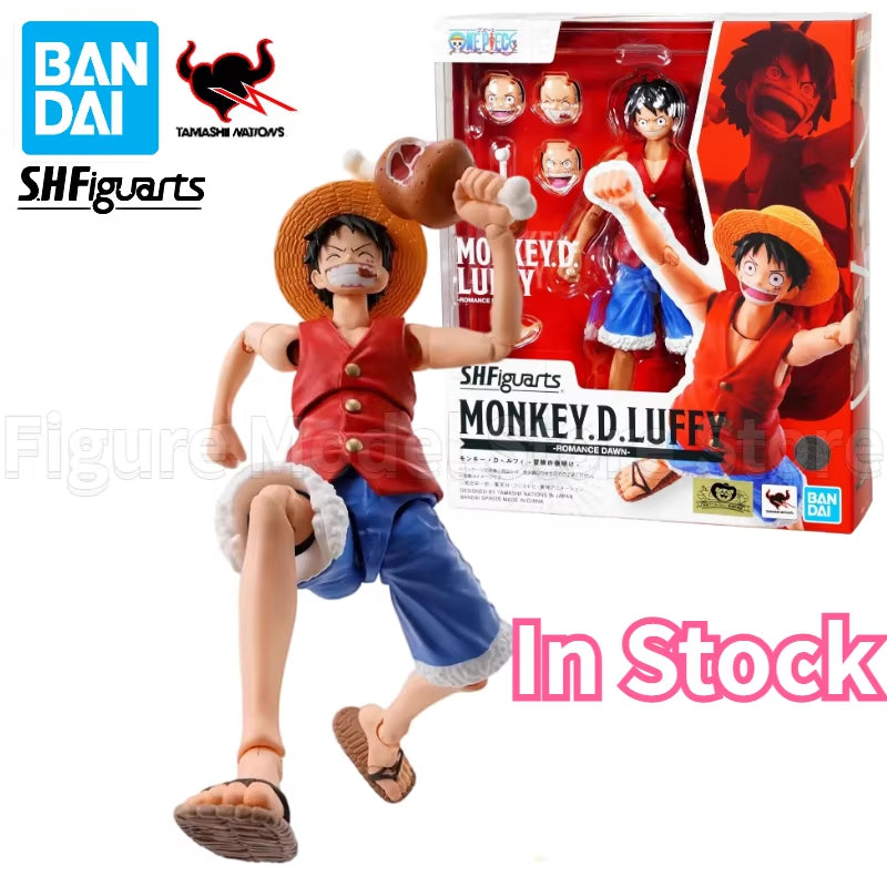 In Stock 100% Original  S.H.Figuarts SHF One Piece Monkey D Luffy Nami Romance Dawn 