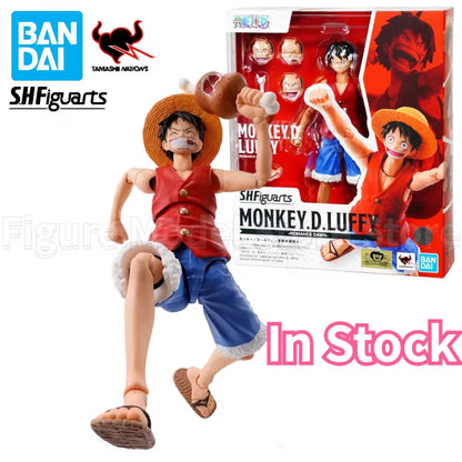 In Stock 100% Original  S.H.Figuarts SHF One Piece Monkey D Luffy Nami Romance Dawn 