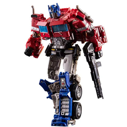 Transformation Toys Robot Car Alloy Commander Optimus Prime Action Figure Movie Series Children Birthday Gift