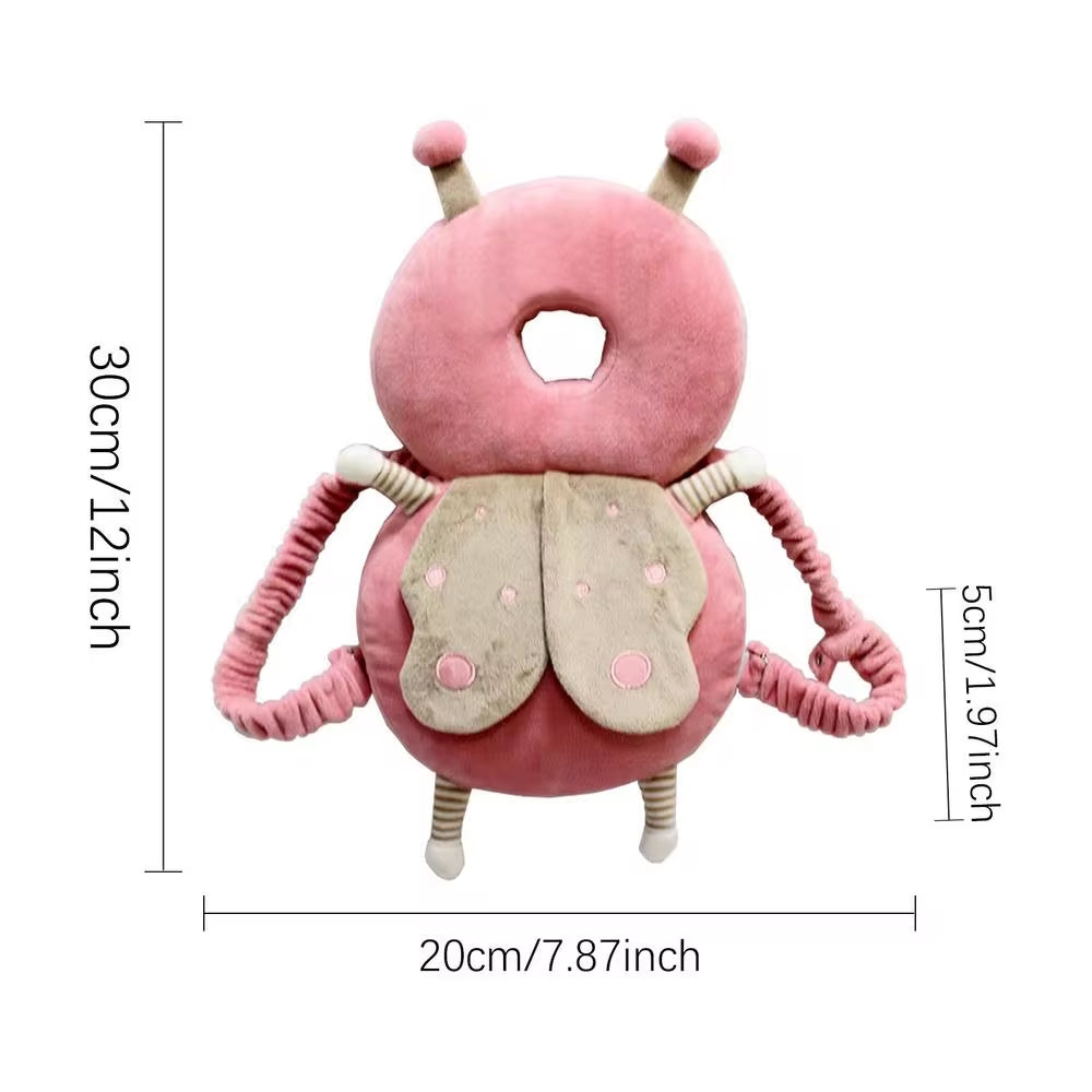 Baby Head Protector Pad Toddler Head Protection Pillow Adjustable Anti-Collision Breathable Baby Cushion Backpack Turtle Shaped