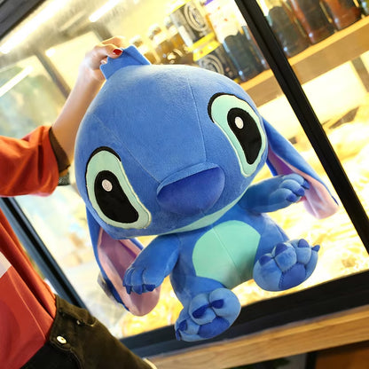 Large Size 55CM 45CM 35CM Anime Lilo and Stitch Plush Toys High Quality Stitch Plush Doll Stuffed Toys for Kids Christmas Gift