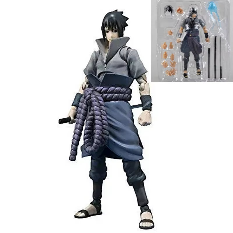 Shf Anime Naruto Figures Rasengan Uzumaki Naruto Jiraiya Action Figure Collection Doll Uchiha Sasuke Itachi Movable Model Toys