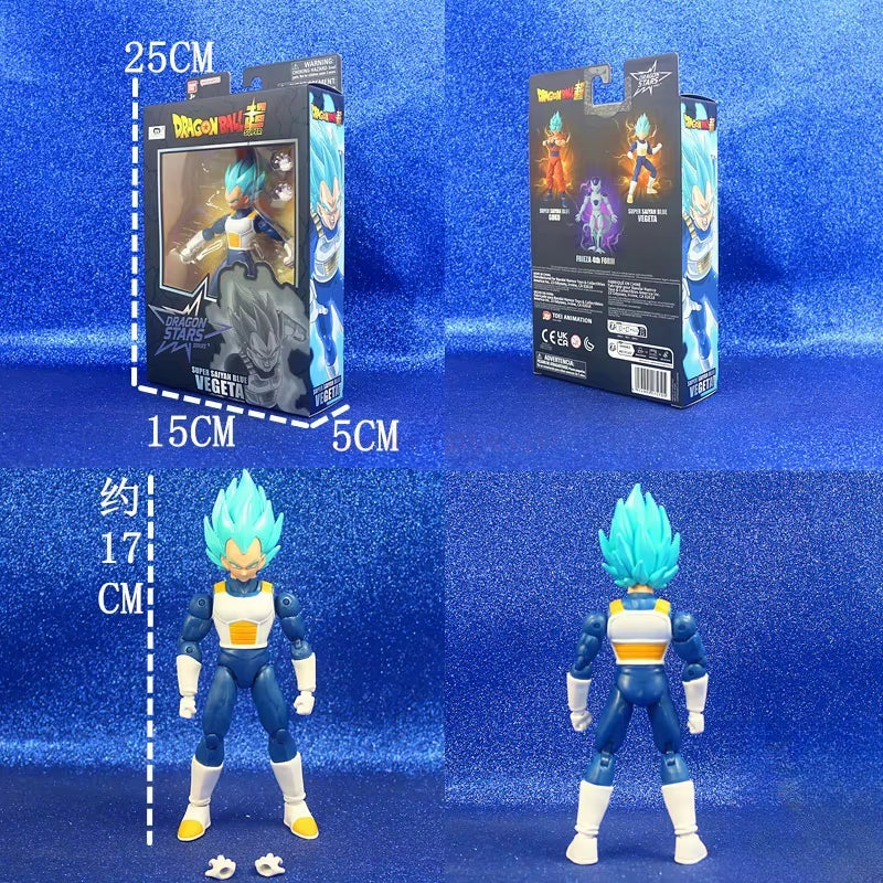 Original  in Stock Dragon Ball Super Dragon Star Super Saiyan Son Goku Mobile Birthday Gift Table Collection Model Toy