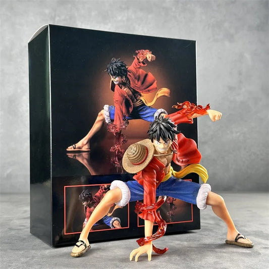 18Cm One Piece Luffy Figures Model Monkey D. Luffy Figures Action Figures One Piece Anime Model Pvc Doll Toys Boys Gift Items