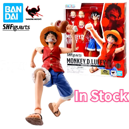 In Stock 100% Original  S.H.Figuarts SHF One Piece Monkey D Luffy Nami Romance Dawn 