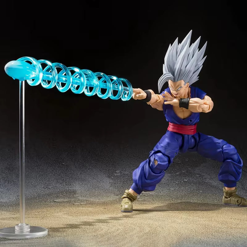 Dragon Ball Super SHF Son Gohan Beast Action Figure - PVC Collectible Model, Movable Saiyan Figurine for Anime Enthusiasts and Gift Giving