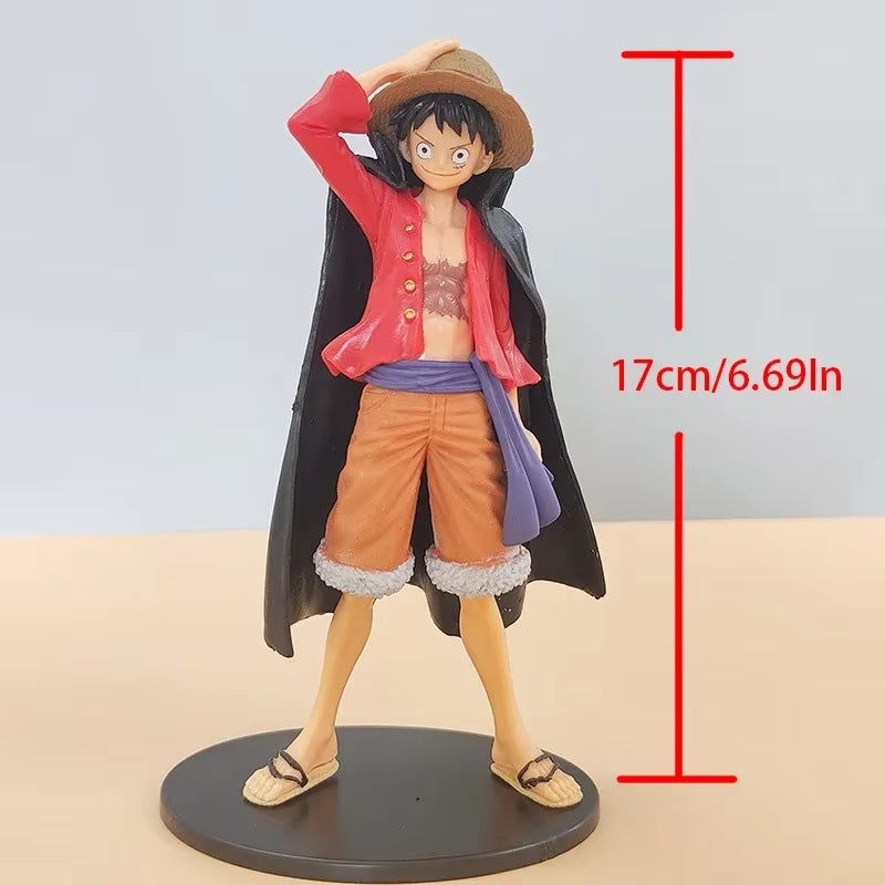 17Cm One Piece Luffy Figures Model Monkey D. Luffy 