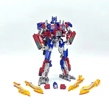 BAIWEI Transformation TW1022 EX Version 17.5Cm KO Masterpiece Figure Toy Commander Prime Deformation Car Robot