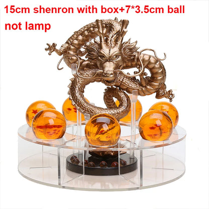 Anime  Z Shenron Lamp Super Saiyan Goku Action Figure  Shenlong Model Light Base Collection Gift