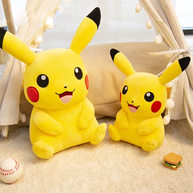 HQ Pikachu Pokemon Plush Toys Kawaii Pikachu Stuffed  for Kids Xmas Gift