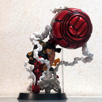 25CM Monkey D. Luffy Gear 4 Figurine One Piece Anime Action Figure Adult Children Toys Japan Manga Kids Cartoon Gift