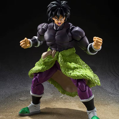 S.H.Figuarts Dragon Ball Super: Broly Super Hero Anime Action Figure - Finished Model Kit Toy Gift