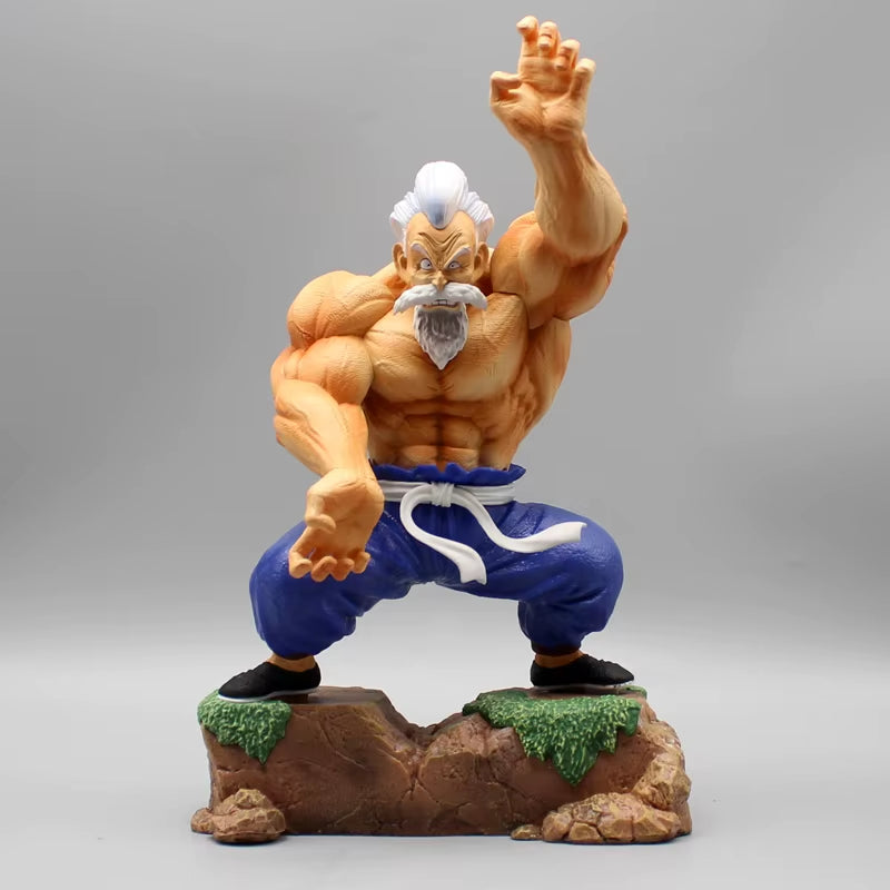 25Cm Anime Figures Dragon Ball Super Master Roshi Two Heads Action Figures Kame Sennin PVC Toys for Children DBZ Collector Model