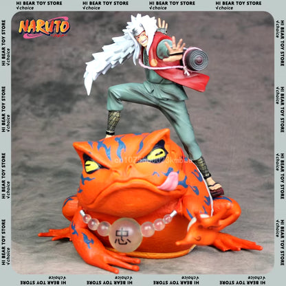 New Jiraiya Figure Manga Naruto Gama-Bunta Action Figurine 23Cm PVC Model Decoration Collectible Desktop Children GK Toys Gifts