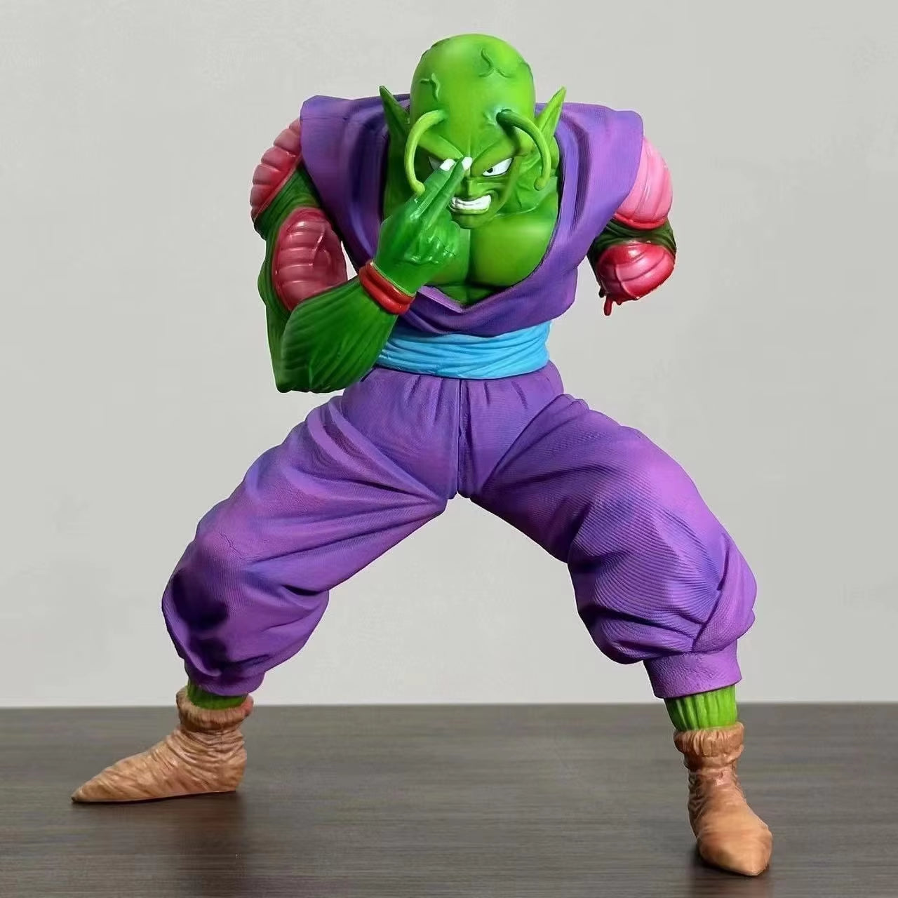 20CM Anime Dragon Ball King Piccolo Figure Injured Broken Arm Piccolo Figurine PVC Action Figures Collection Model Toys Gifts