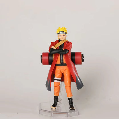 Shf Anime Naruto Figures Rasengan Uzumaki Naruto Jiraiya Action Figure Collection Doll Uchiha Sasuke Itachi Movable Model Toys