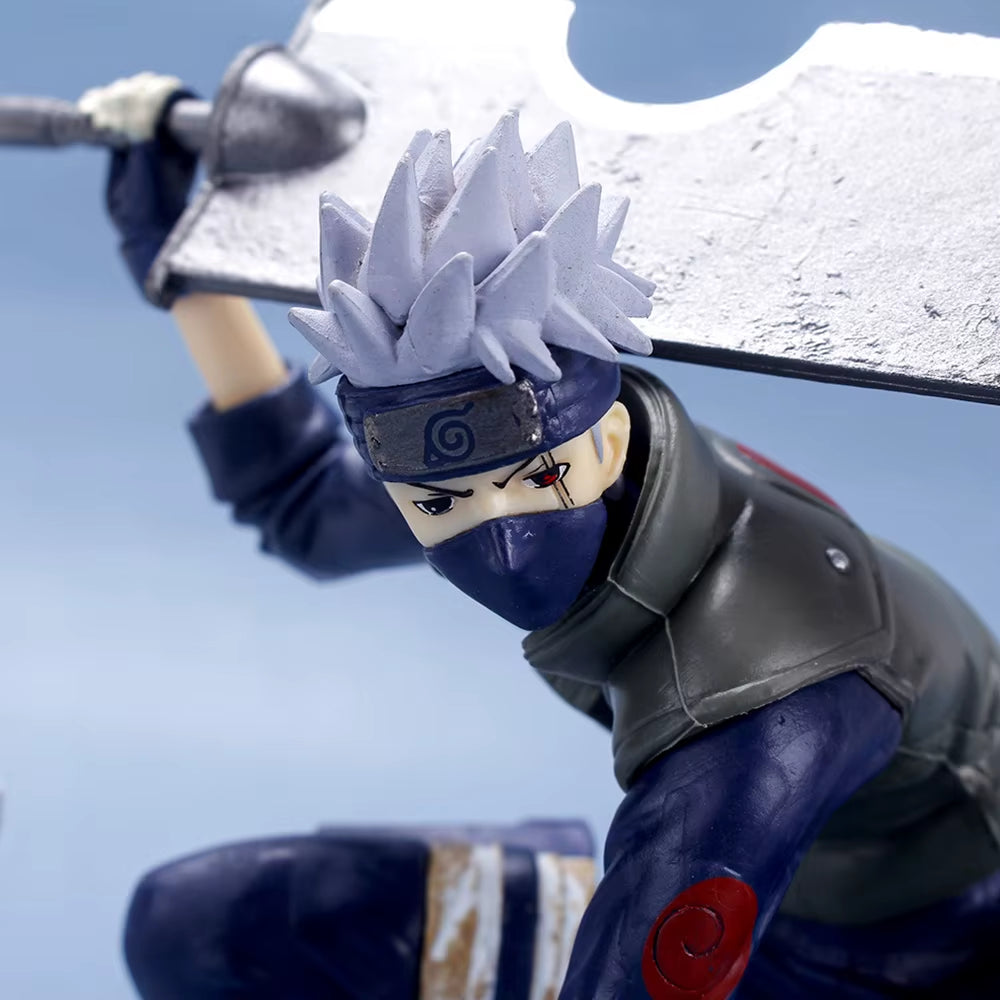 Anime Naruto Hatake Kakashi Figures NARUTO Accessories Action Figure Model Doll Cartoon Kids Children Toys Cool Birthday Gifts