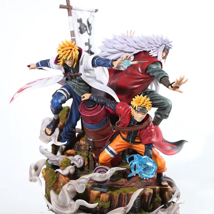 NARUTO Shippuden Figure Naruto Uzumaki Uchiha Itachi Uchiha Obito Anime PVC Action Figure Toy GK Statue Collectible Model Doll