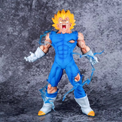 27Cm Dragon Ball Self Destructing Vegeta Demonized Vegeta Action Figurin Model Pvc Statue Doll Statue Model Collection Toys Gift