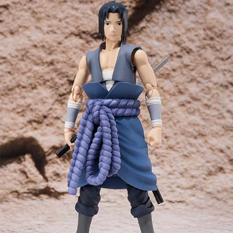 S.H.Figuarts Naruto Uchiha Itachi Sasuke Figure SHF Akatsuki Shippuden Action Figure Model Toys Joint Movable Desktop Ornament